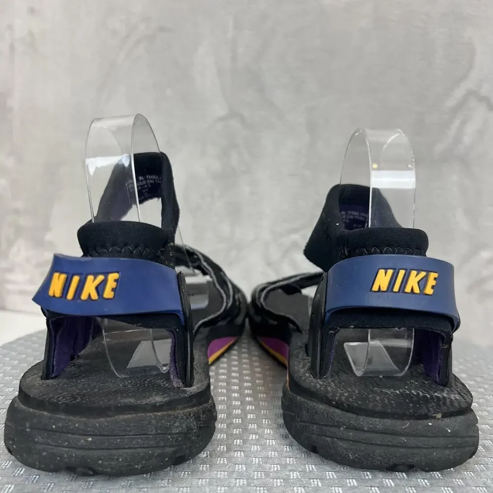 VTG Nike ACG Air Deschutz Sandals‎ Mens 9 Black Hiking Outdoor 90s 190013-041